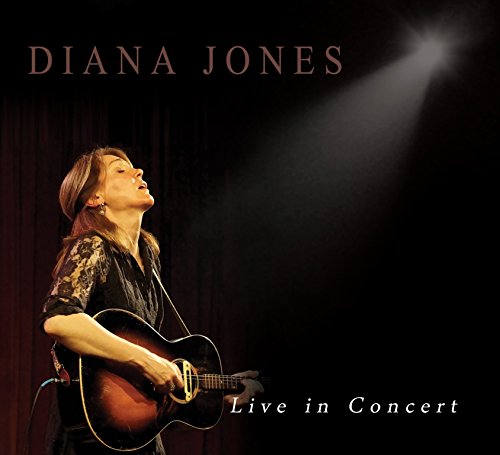 Diana Jones album cover: woman with guitar performing on stage.