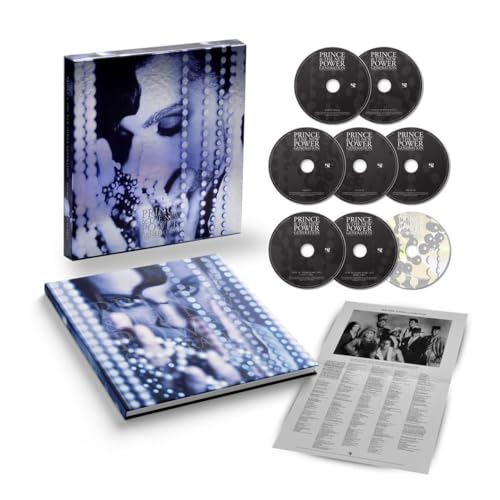 Prince’s “Diamonds And Pearls” Blu-ray box set with discs and booklet.