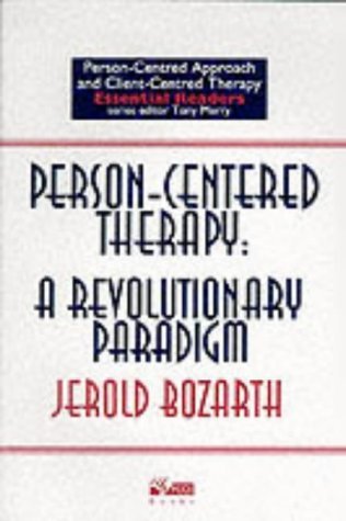 Person-centred Therapy : A Revolutionary Paradigm