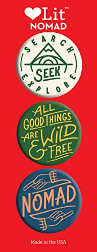 Nomad 3 Badge Set: LoveLit Button Assortment
