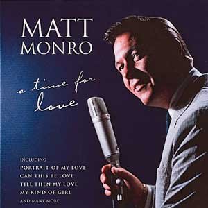 Matt Monroe CD cover featuring a portrait of the singer with a microphone.