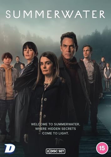 DVD cover for "Summerwater" featuring a group of people by a lake.