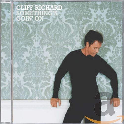 Cliff Richard album cover, featuring the artist against a patterned background.
