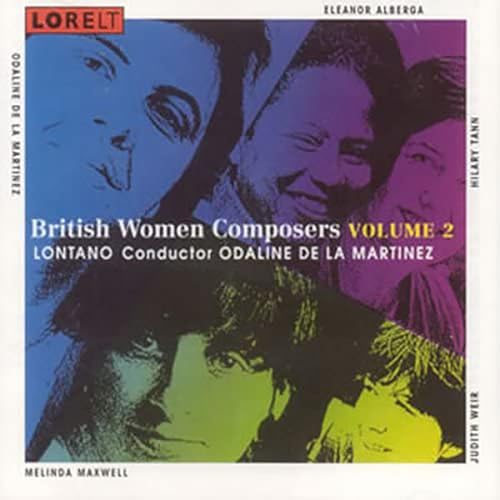 CD cover for “British Women Composers Vol. 2” featuring portraits.