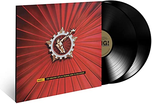 Frankie Goes To Hollywood “Bang!” vinyl record with red cover art.