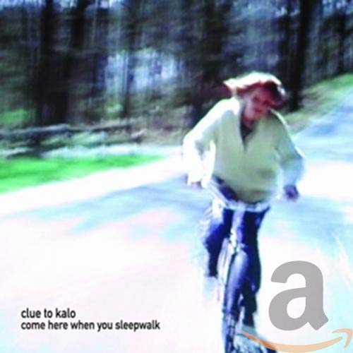 CD cover: person on bicycle blurred, trees in background.