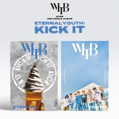WHIB “Eternal Youth: Kick It” CD album cover with ice cream and group photo.