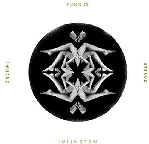 CD cover with a black circular design featuring mirrored human figures.