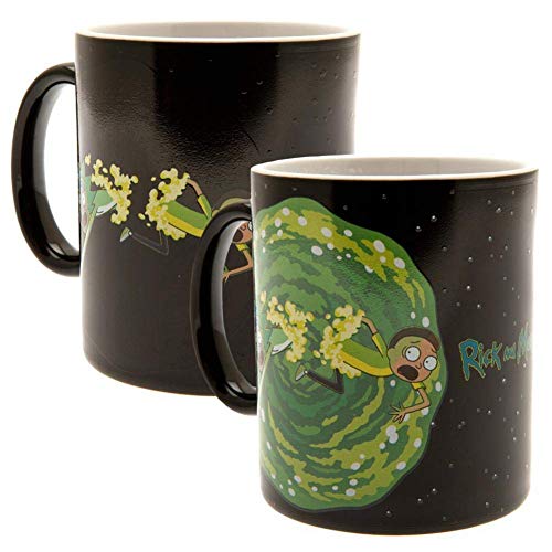 GB eye Rick & Morty Portal Heat Change Mug