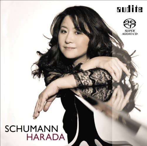 Hideyo Harada portrait for Schumann/Harada CD cover, classical music.