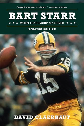 Book cover featuring Bart Starr in a Green Bay Packers uniform, throwing a football.