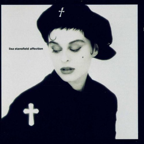 Black and white album cover featuring Lisa Stansfield in a beret.