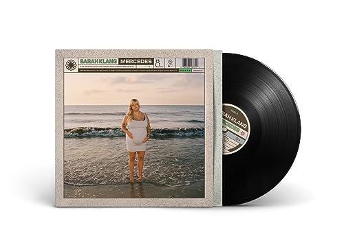 Sarah Klang “Mercedes” vinyl record with beach scene cover art.