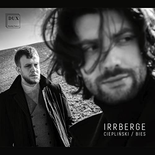 CD cover featuring two men in a black and white portrait.