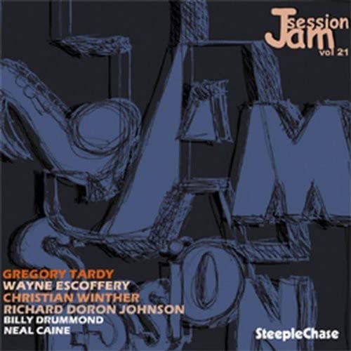 CD cover for “SteepleChase Jam Session Vol. 21” by Tardy and Escoffery.