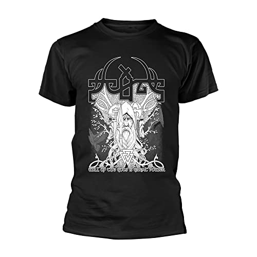 Scald T Shirt Will of The Gods is Great Power Band Logo Official Mens Black S
