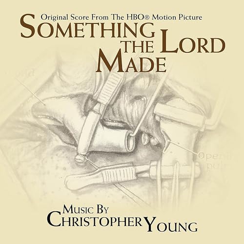CD cover for "Something The Lord Made" soundtrack, featuring surgical sketch.