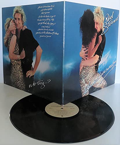 Rod Stewart album "Blondes Have More Fun" vinyl record, 1978.