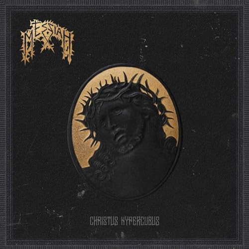 CD cover: dark portrait of Jesus in a thorny crown, gold accents.