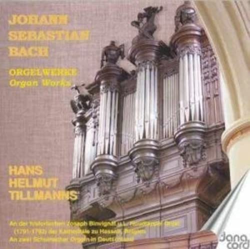 CD cover featuring a detailed, ornate baroque pipe organ.