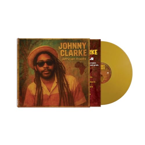 Vinyl record and album cover featuring reggae artist Johnny Clarke.