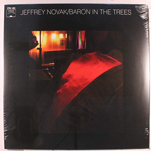Vinyl record cover for "Baron In The Trees" by Jeffrey Novak, dark tones.
