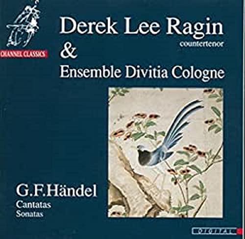 CD cover for Handel cantatas and sonatas by Derek Lee Ragin.