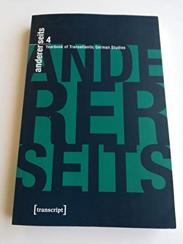 andererseits - Yearbook of Transatlantic German Studies