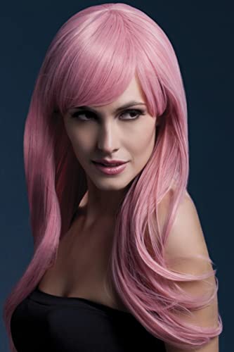 Fever Women's Sienna Wig, One Size, Pastel Pink