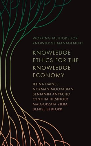 Book cover: "Knowledge Ethics for the Knowledge Economy" with tree graphic.