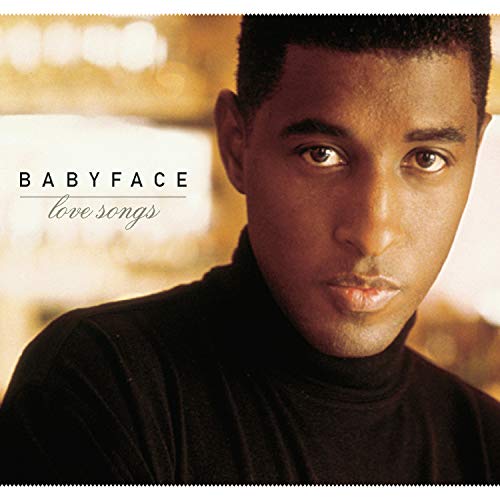 CD cover featuring Babyface, a Black man with a dark turtleneck.
