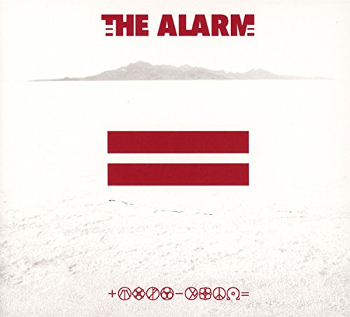 CD cover for The Alarm’s “Equals” album, with a desert landscape.
