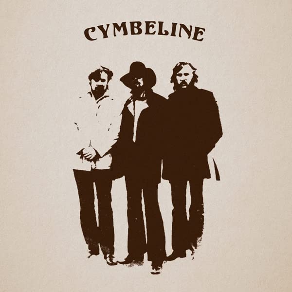Cymbeline CD cover: three men in silhouette, sepia tone.