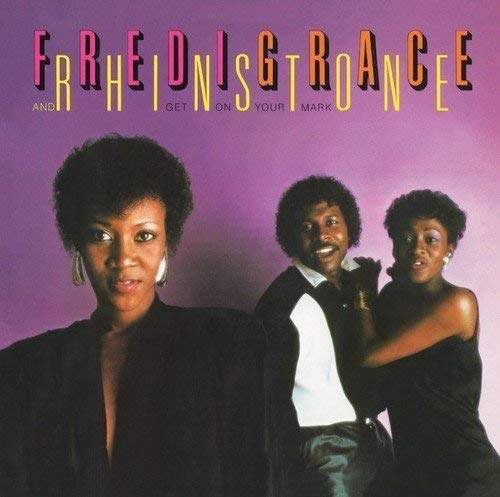 Album cover for Grace, Fredi & Rhinestone’s “Get On Your Mark.”