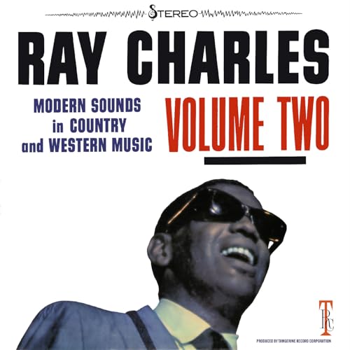 Ray Charles album cover, “Modern Sounds Volume Two,” featuring his portrait.