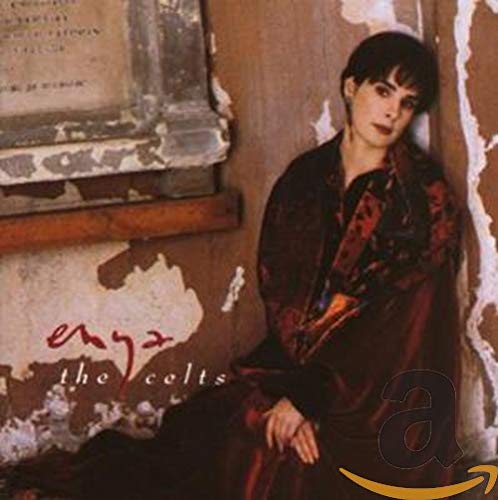 Enya album cover, "The Celts," featuring a portrait of the singer.