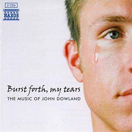 CD cover: man with a tear, text “Burst forth, my tears”.