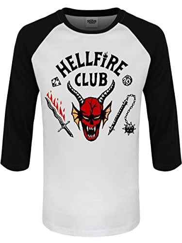 Stranger Things 4 - Hellfire Club (Unisex Raglan) Medium