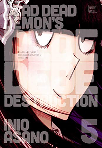 Manga volume 5 cover with a close-up of a girl’s face and bold text.