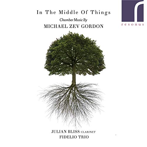CD cover: tree with exposed roots, text “In The Middle of Things”.