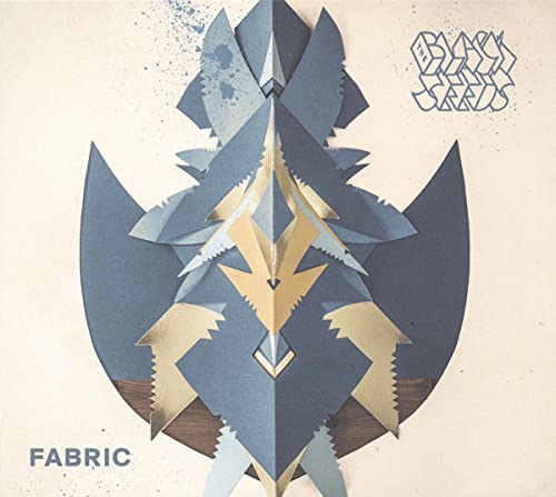 CD cover for The Black Seeds’ “Fabric” with abstract geometric design.