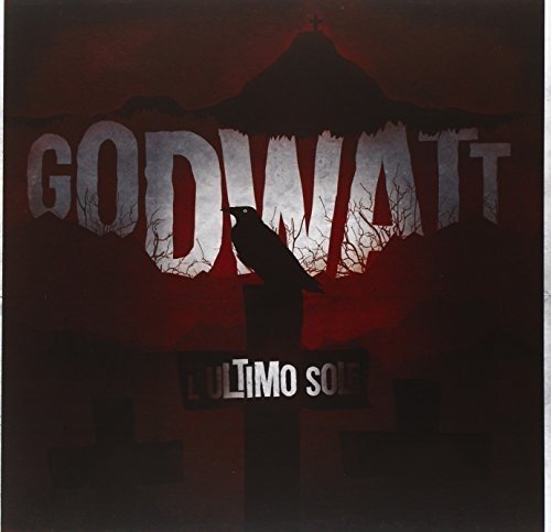 Vinyl record cover: dark landscape with a crow and bold text.