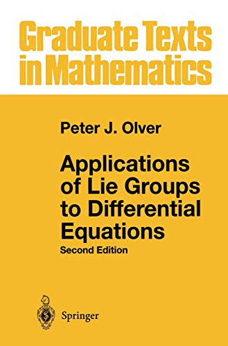 Applications of Lie Groups to Differential Equations : 107