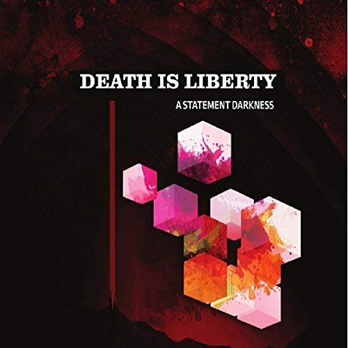 CD cover: dark background with geometric shapes and red splashes.