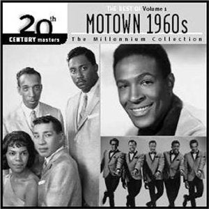 CD cover featuring black and white portraits of Motown artists from the 1960s.