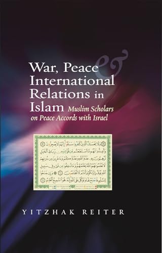 Book cover with white text and green Arabic script on a dark background.