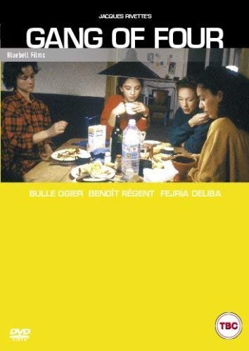 DVD cover for "Gang Of Four" showing four people at a table.