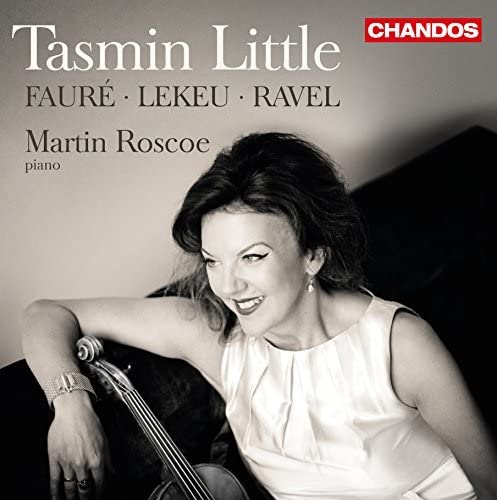 CD cover featuring violinist Tasmin Little in a portrait, holding her instrument.