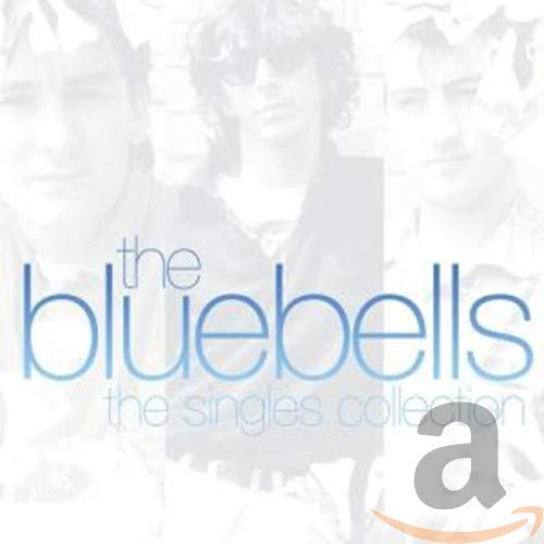CD cover for The Bluebells’ singles collection featuring band members’ portraits.