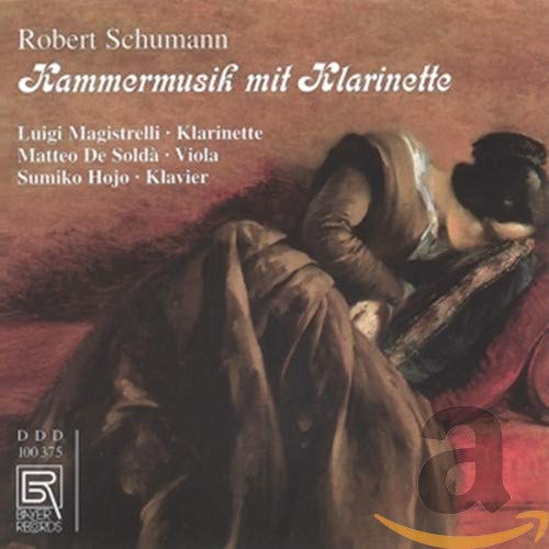 CD cover featuring a painting of a reclining person and musical text.